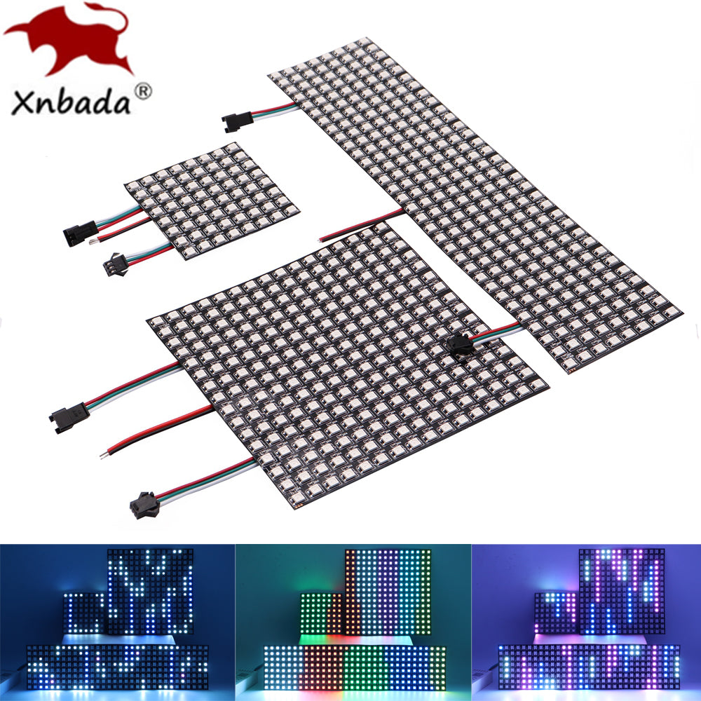 LED Digital Flexible Individually Addressable Panel Light Module Matri ...