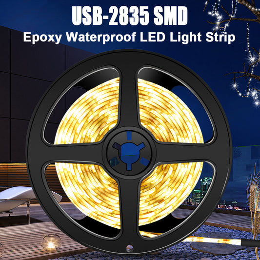 LED Strip 5V Flexible Tape 1M 2M 3M 4M 5M USB Light Strips