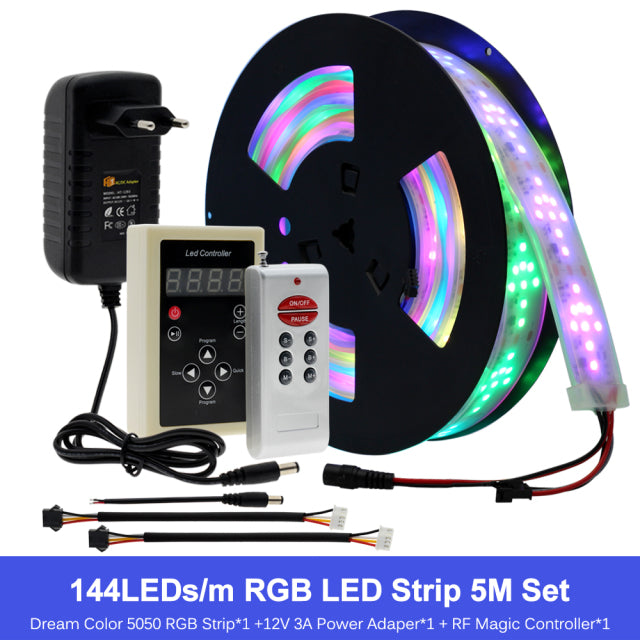 Magic Dream Color LED Strip RGB ull Color Chasing Lamp Decoration