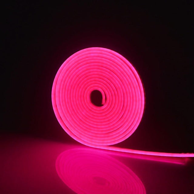 Neon LED Strip Light Flexible Neon Waterproof Pink Ice Blue Rrange White Red Green