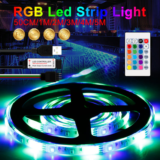 LED Lamp Tape Ribbon USB Light Strip LED Flexible Lamp