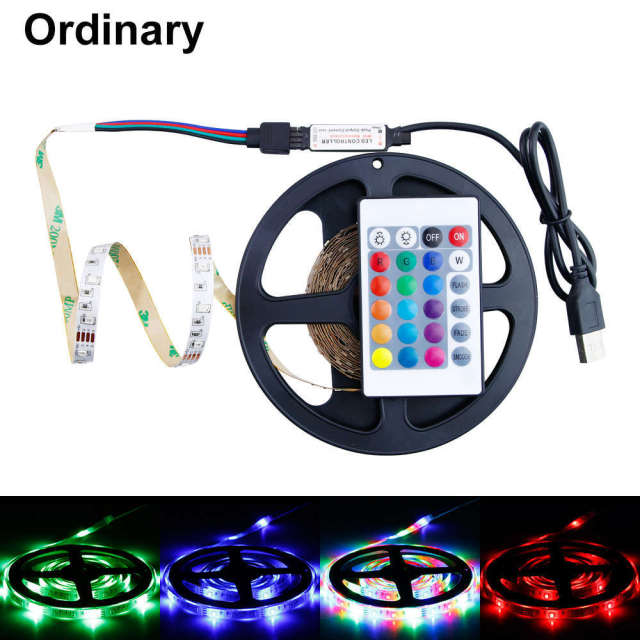 LED Lamp Tape Ribbon USB Light Strip LED Flexible Lamp