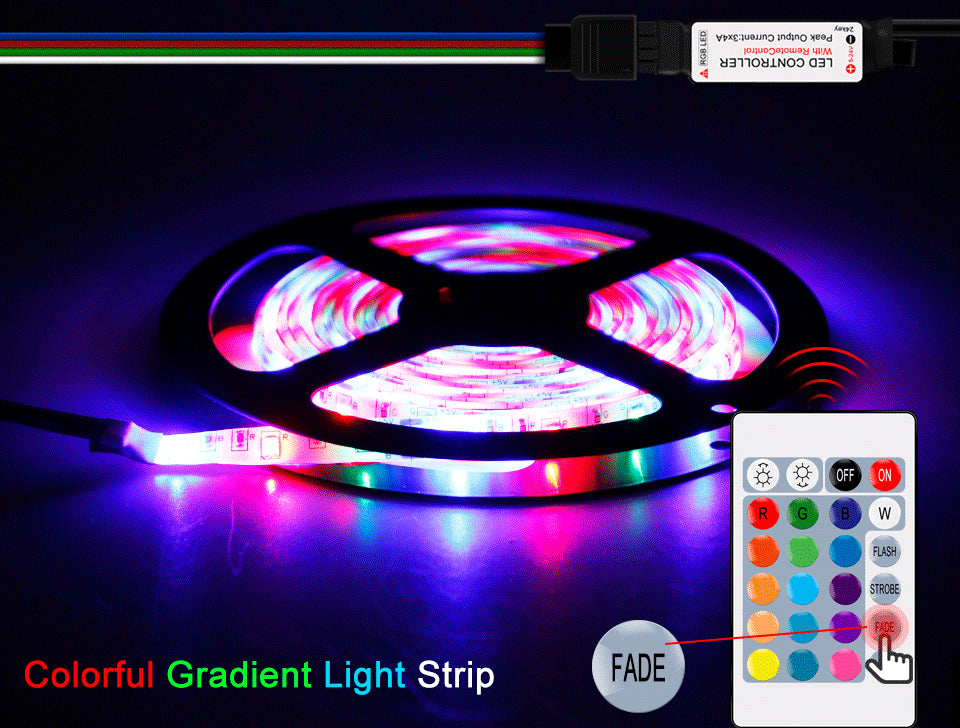 LED Lamp Tape Ribbon USB Light Strip LED Flexible Lamp