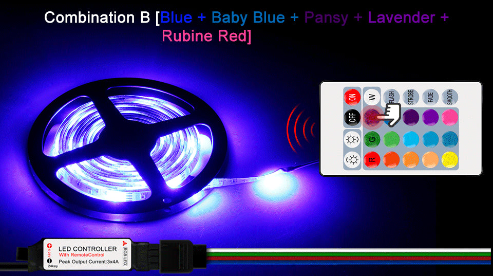 LED Lamp Tape Ribbon USB Light Strip LED Flexible Lamp