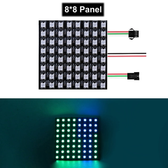 WS2812B Led Strip Digital Matrix Panel WS2812 Individually Addressable Module Light