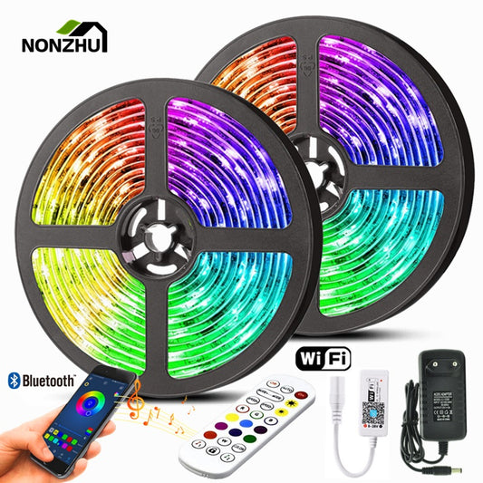 Led Strip Light Decoration luces Luminous String For Background WIFI Ribbon