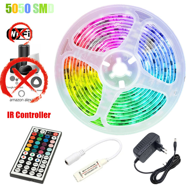 Led Strip Light Decoration luces Luminous String For Background WIFI Ribbon