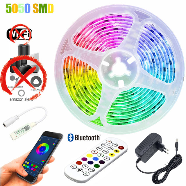 Led Strip Light Decoration luces Luminous String For Background WIFI Ribbon