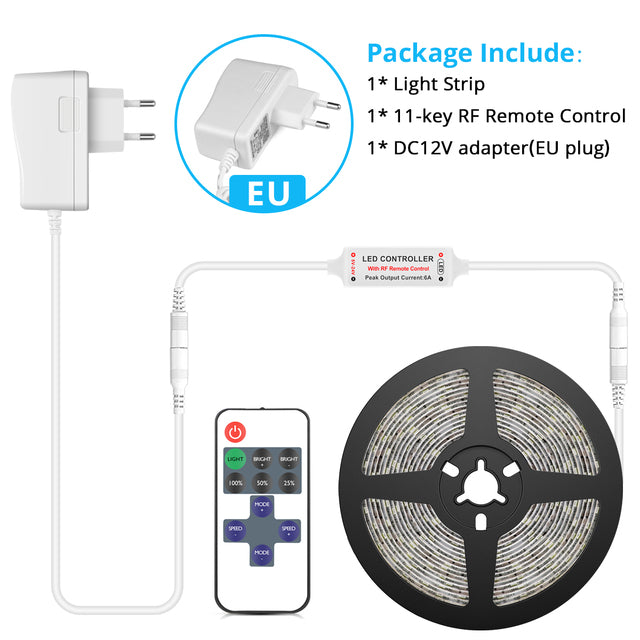 LED Strip Waterproof Dimmable Remoter Control Dimmer lamp Tape