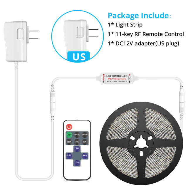 LED Strip Waterproof Dimmable Remoter Control Dimmer lamp Tape