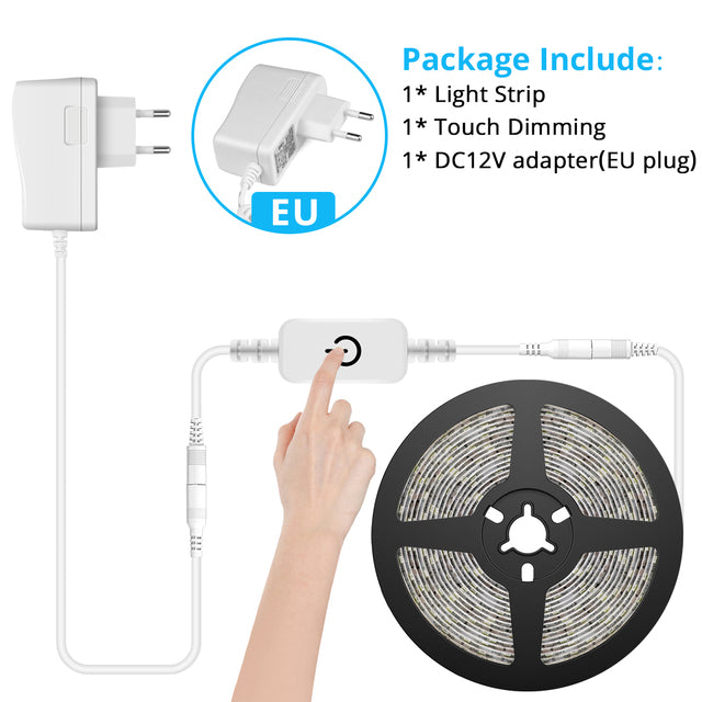 LED Strip Waterproof Dimmable Remoter Control Dimmer lamp Tape