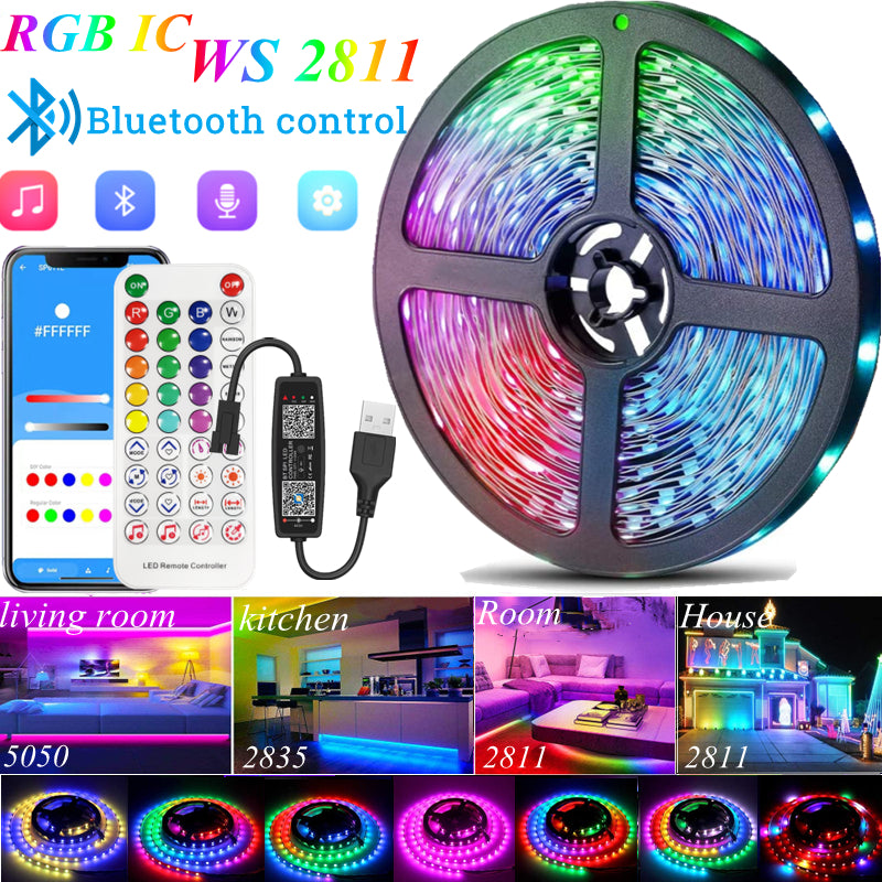 Led Strip Light RGBIC Dream Color SMD Lighting Decoration Living Room Smart