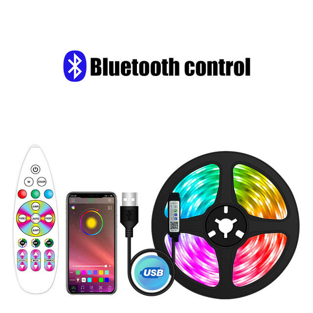 Bluetooth Led Strip Lights USB led strip RGB Led Light TV