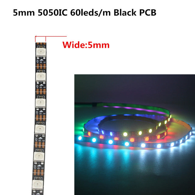 Led Strip light Individually Addressable Pixel Stripe