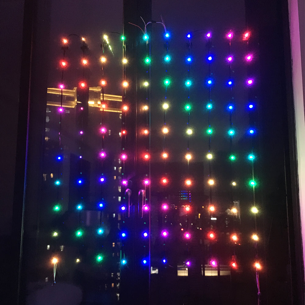 DIY Garland Display Matrix WIFI Controller