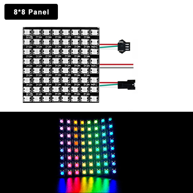 Individually Addressable Module Matrix Screen Digital Flexible LED Pixel Panel