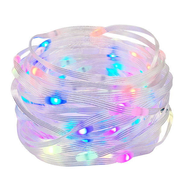 USB LED String Christmas Lights RGB Led Strip Bluetooth Music Full Color Addressable Individually