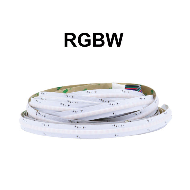 LED Light Strip High Density Flexible FOB COB RA90 Linear Dimmable Led Lights