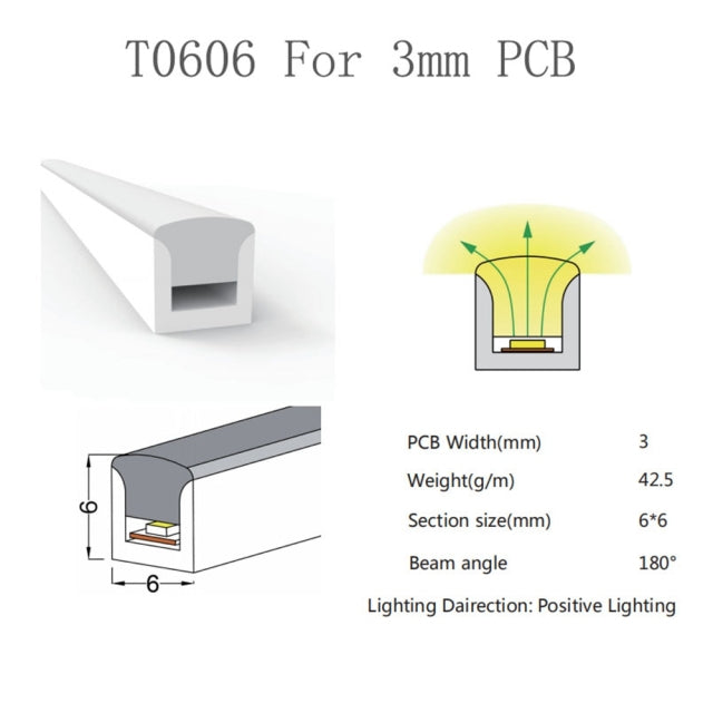 LED Neon Rope Tube Silica Gel Flexible Strip Light Soft Lamp Tube