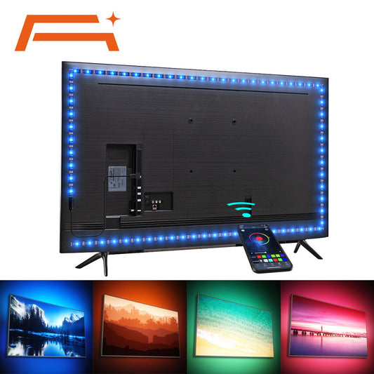 LED Strip Light,Bluetooth APP Control, Backlight for TV USB Bluetooth