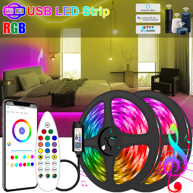 Led Strip Rom RGB Light Flexible LED Lamp Tape – Led Strips Room