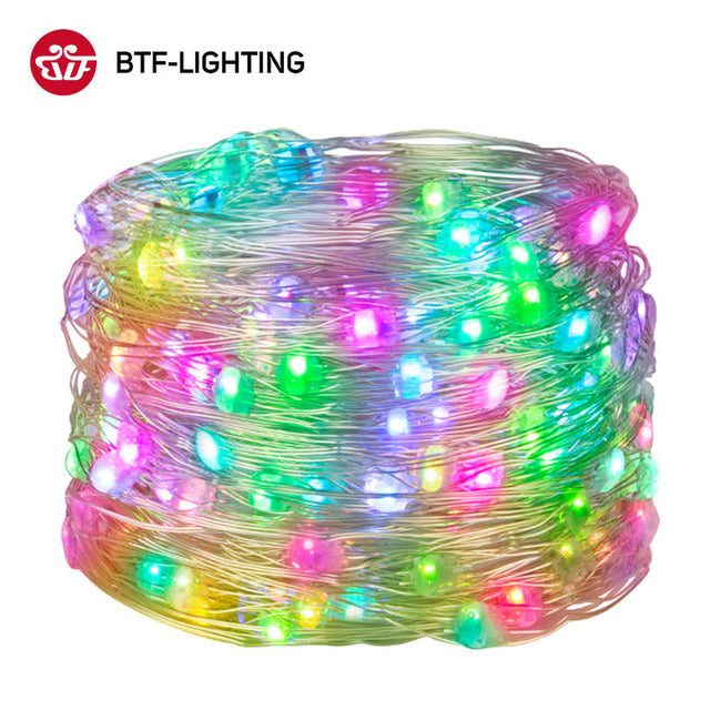 RGB LED String Dream Color leds Party Lights WS2812 Birthday Decoration