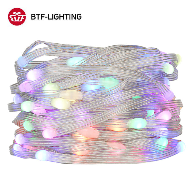 RGB LED String Dream Color leds Party Lights WS2812 Birthday Decoration