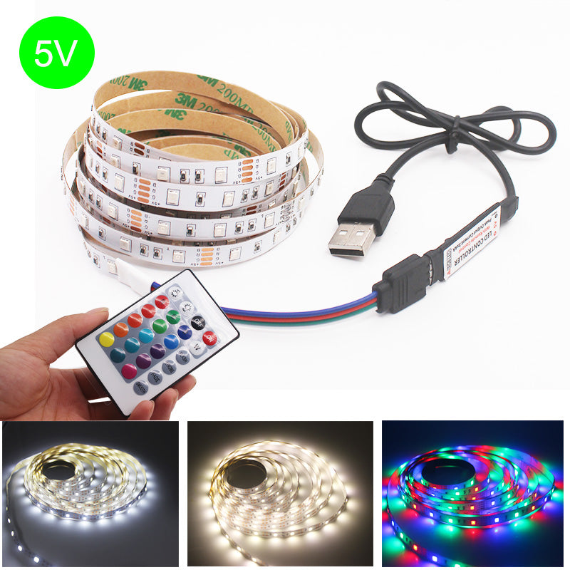 Led Strip Rom LED Strip Light Warm White / White / RGB TV Background Lighting – Led ...