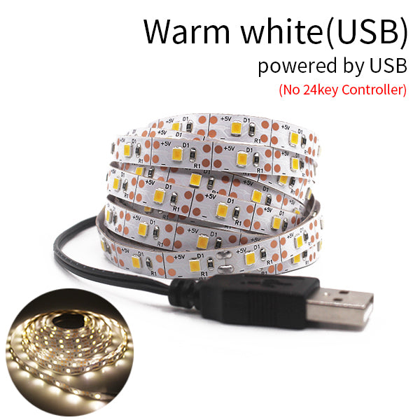 LED Strip Light Warm White / White / RGB TV Background Lighting
