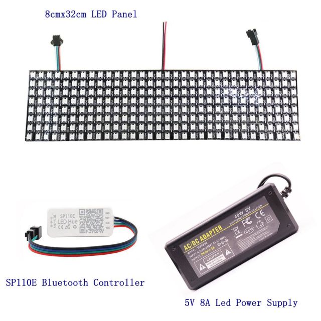 LED Digital Flexible Individually Addressable Panel Pixel screen