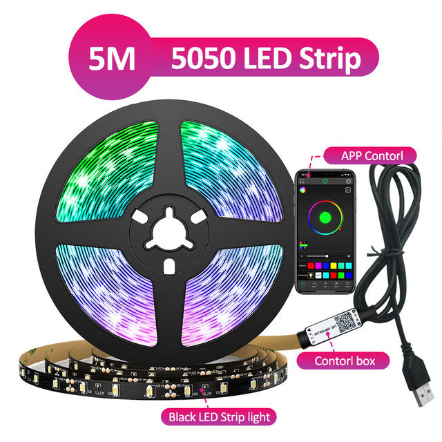 ColorRGB, LED Strip Lights , Music Sync Color Changing RGB LED Strip