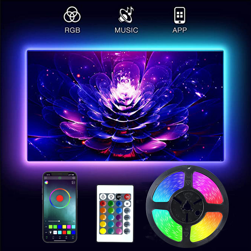 LED Strip RGB USB Bluetooth IR Control Lighing Flexible