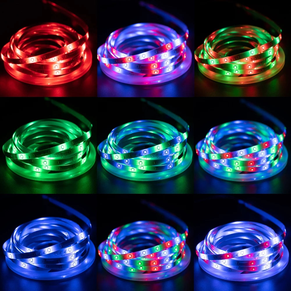 LED Strip Lights RGB USB Bluetooth Flexible Lamp Tape Ribbon