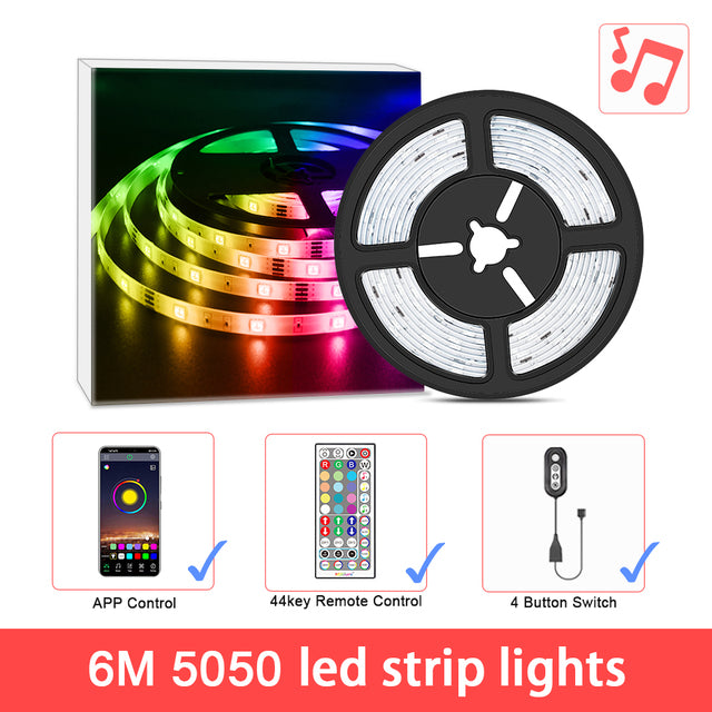 LED Light Strips,Works with Alexa Google Home,Wifi