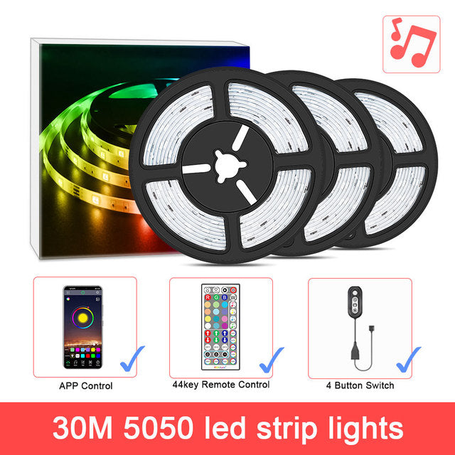 LED Light Strips,Works with Alexa Google Home,Wifi