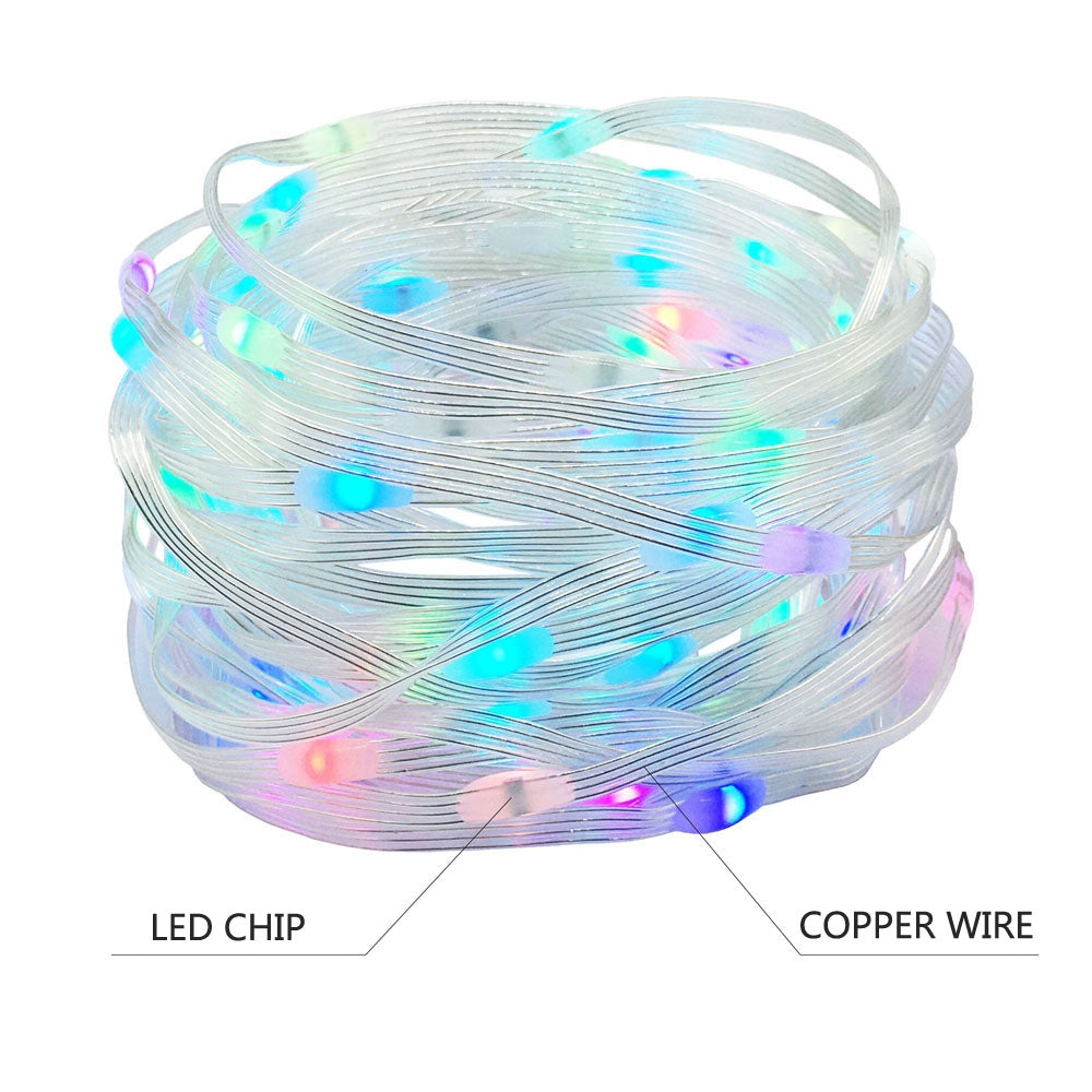 Christmas LED String Lights Addressable Individually